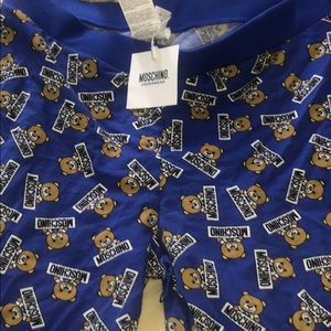 Moschino teddy bear legging authentic size small